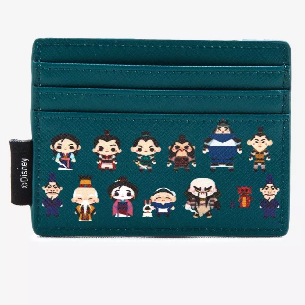 Loungefly Boxlunch Mulan Chibi Card Holder